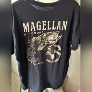 Men's Magellan Outdoors Blue short T-shirt, XL